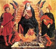 Our Lady of the Assumption with Sts Miniato and Julian, Andrea del Castagno